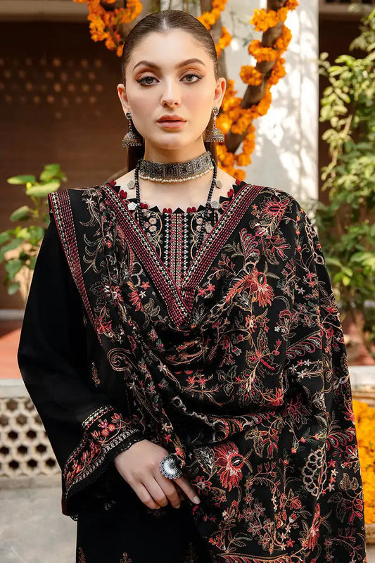 Dhanak 3-Piece Embroidered Dress D-GD 33