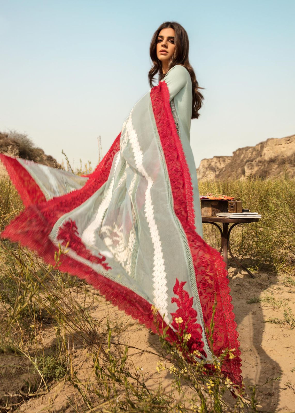 Lawn Dress D-1041