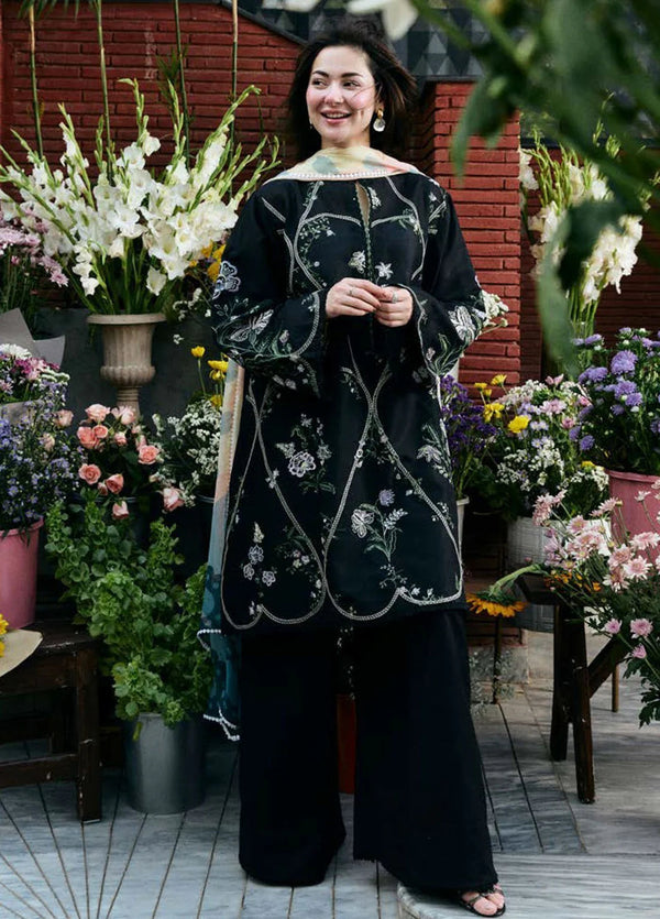 Dhanak 3-Piece Embroidered Dress D-GD T11