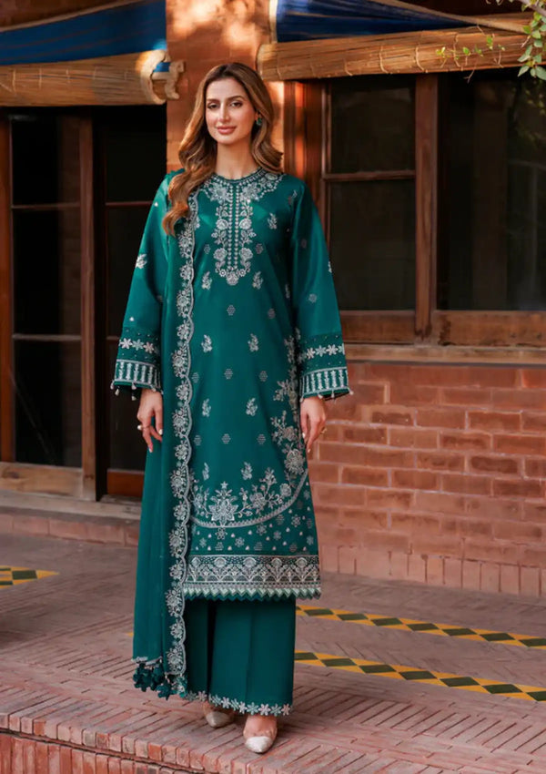Dhanak 3-Piece Embroidered Dress D-GD 66
