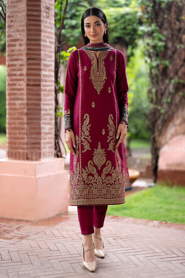 Dhanak 3-Piece Embroidered Dress D-GD 56