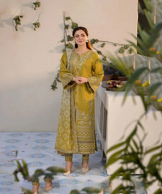 Lawn Dress D- 119