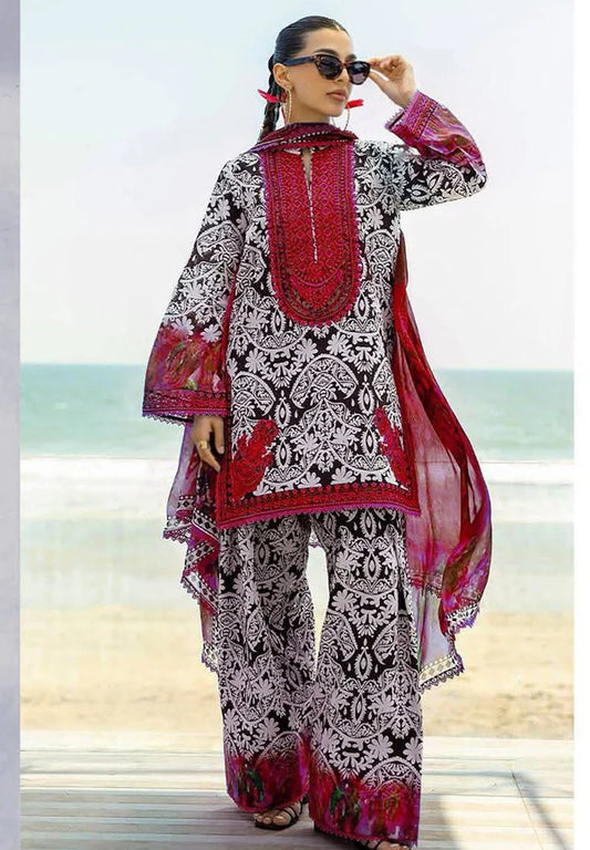 Lawn Dress D- 093