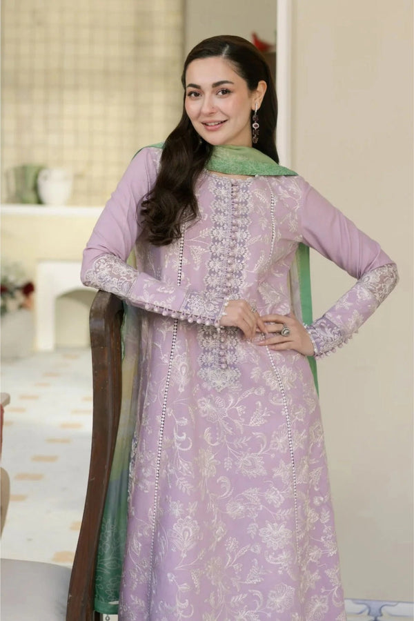 Dhanak 3-Piece Embroidered Dress D-Laam53
