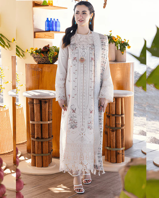 Lawn Dress D- 075