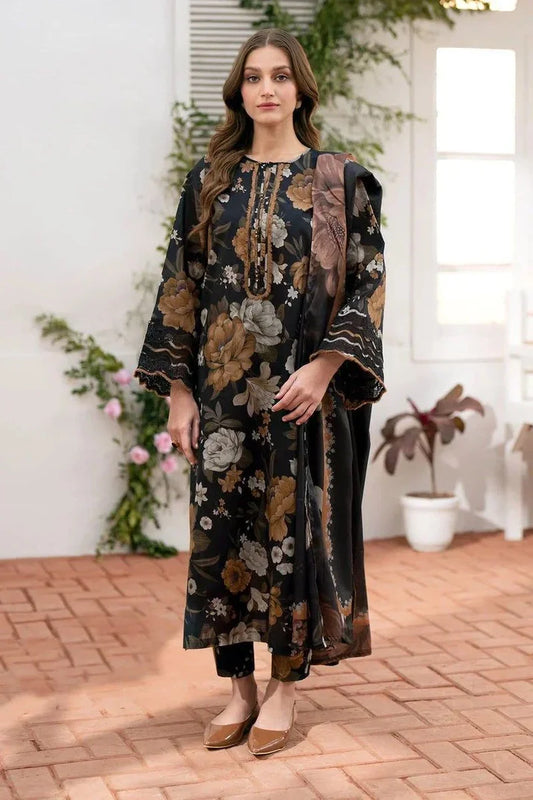 Lawn Dress D- 019