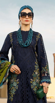 Dhanak 3-Piece Embroidered Dress D-GD T33