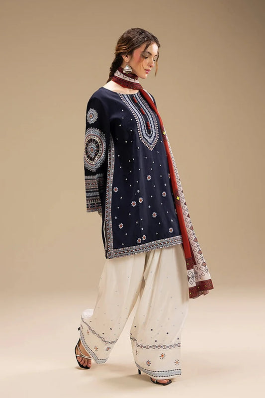 Lawn Dress D- 001