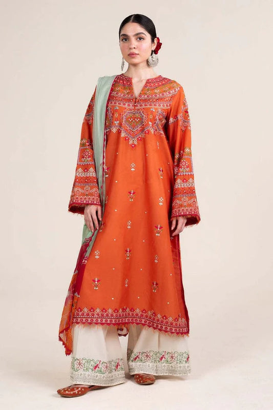 Lawn Dress D- 037