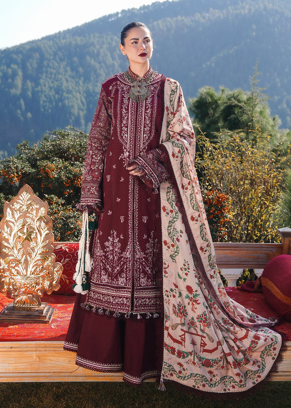 Dhanak 3-Piece Embroidered Dress D-GD 77