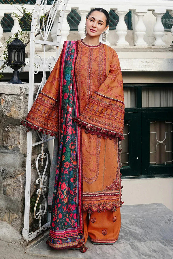 Dhanak 3-Piece Embroidered Dress D-GD 61