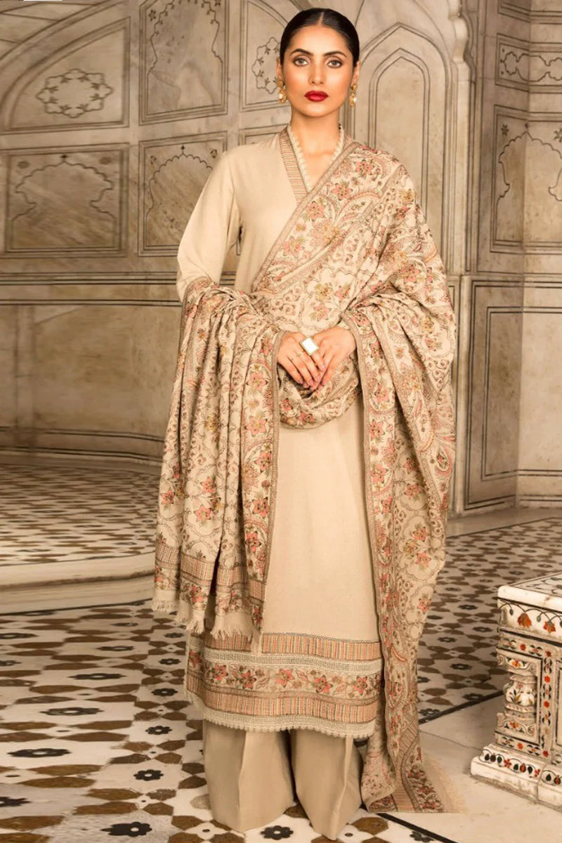Dhanak 3-Piece Embroidered Dress D-GD 41