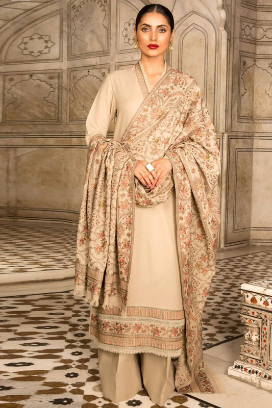 Dhanak 3-Piece Embroidered Dress D-GD 41