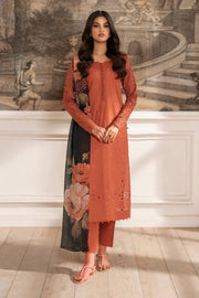 Dhanak 3-Piece Embroidered Dress IZK-137