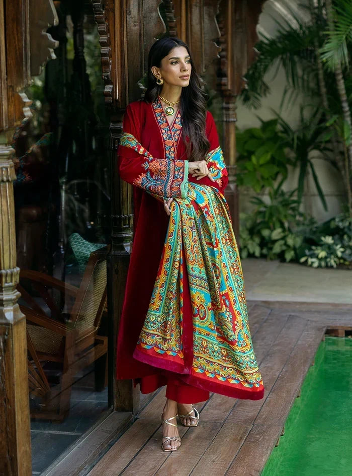 Marjan Velvet 3 Piece D-2010