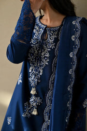 Dhanak 3-Piece Embroidered Dress Zaib D-20