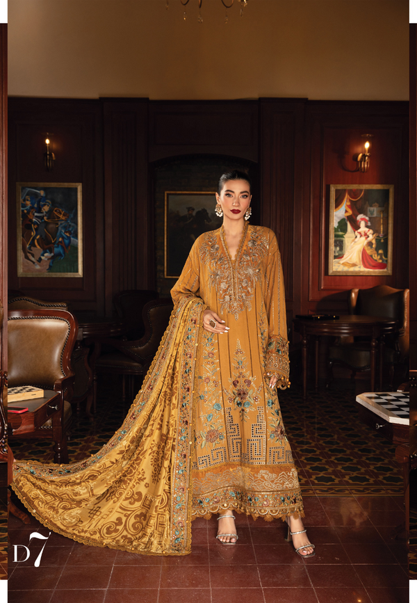 Dhanak 3-Piece Embroidered Dress D-GD 67