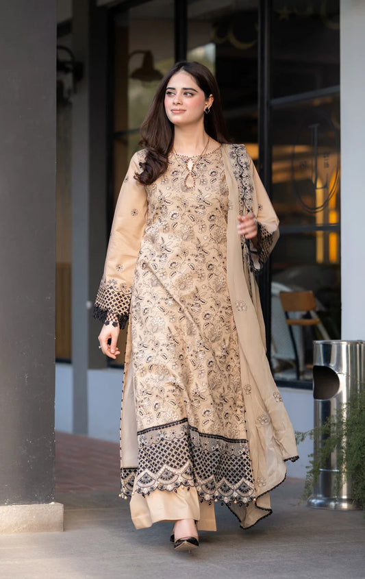 Lawn Dress D- 068