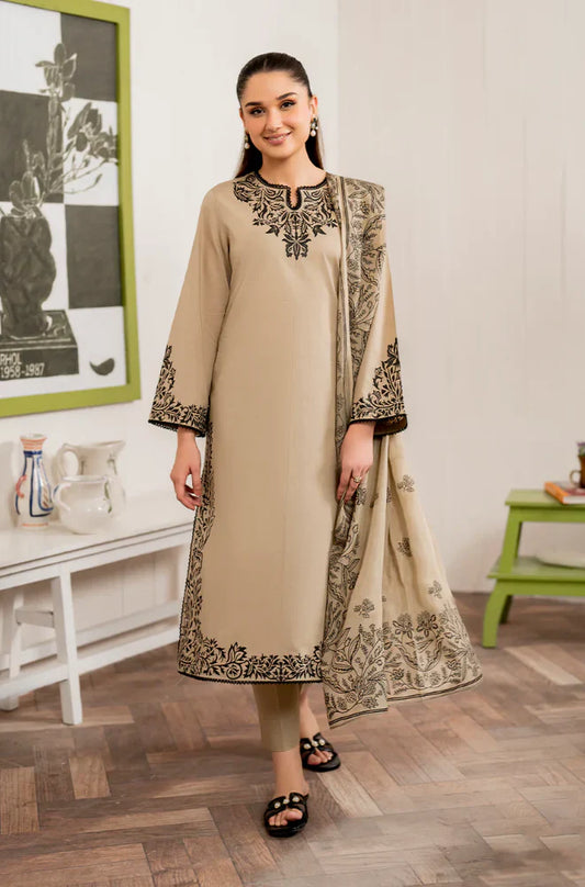 Lawn Dress D- 015