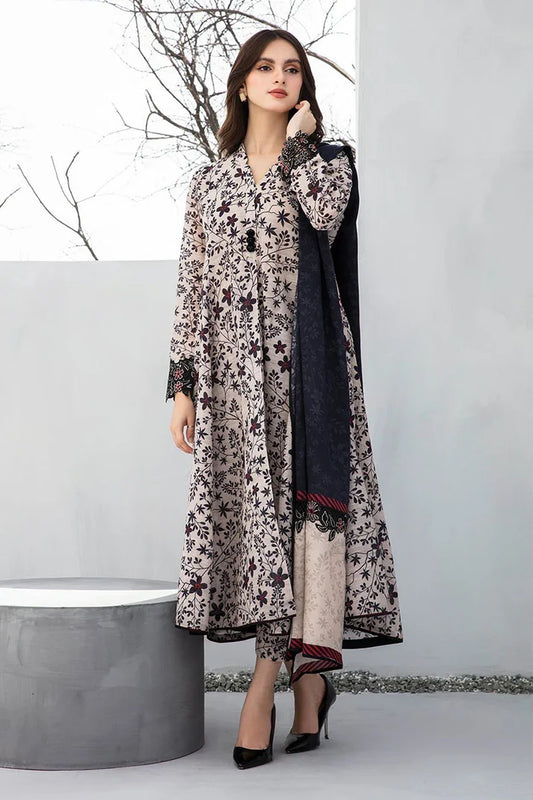 Lawn Dress D- 027