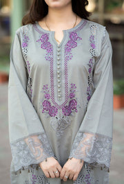 Dhanak 3-Piece Embroidered Dress D-GD 22