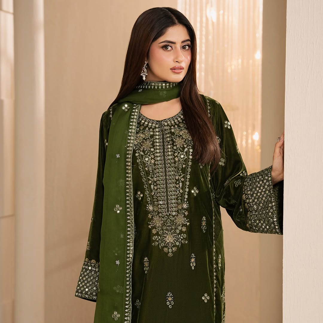 Simorgh Velvet 3 Piece D-2014
