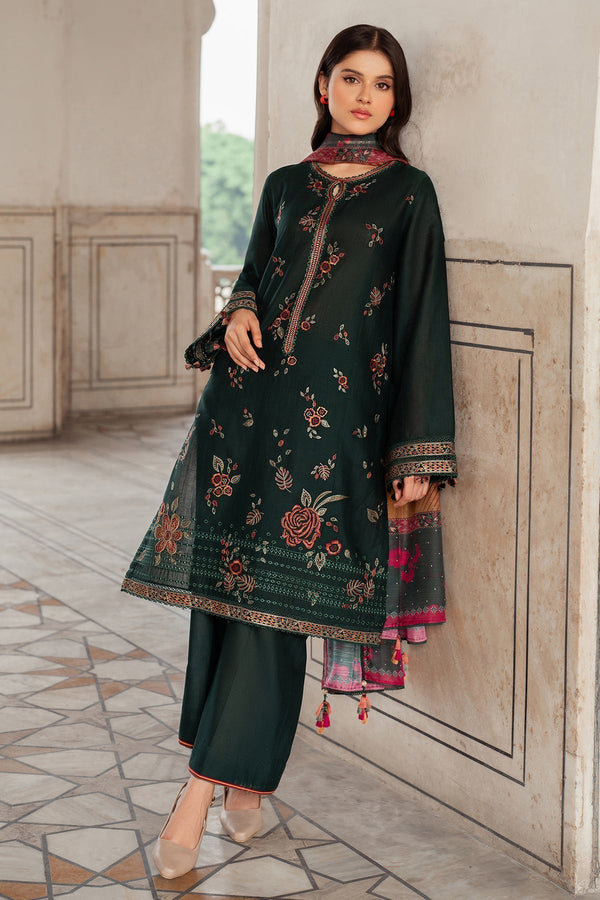 Dhanak 3-Piece Embroidered Dress D-GD 58
