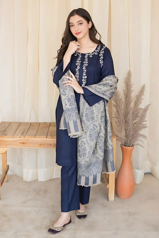 Lawn Dress D- 020