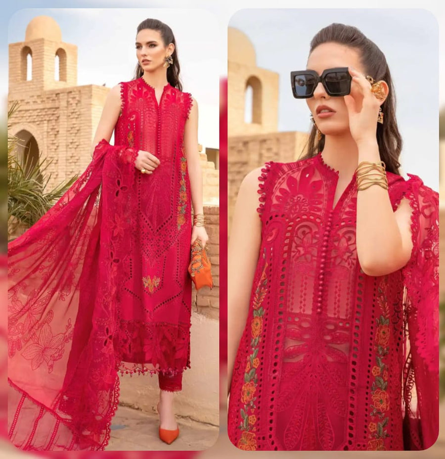 Lawn Dress D-1030