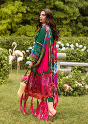 Dhanak 3-Piece Embroidered Dress D-GD 29