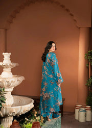 Dhanak 3-Piece Embroidered Dress D-156