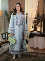 Dhanak 3-Piece Embroidered Dress D-GD 19