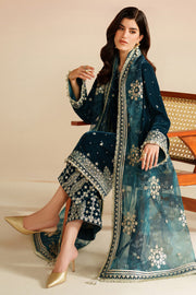 7009 - JZ Embroidered Velvet 3-Piece Dress