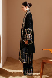 7008 - JZ Embroidered Velvet 3-Piece Dress