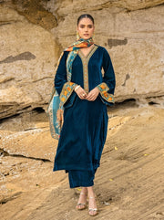 Laleh Velvet 3 Piece D-2009
