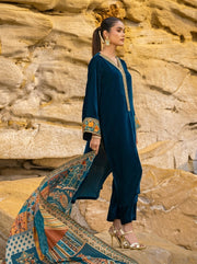 Laleh Velvet 3 Piece D-2009