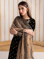 Dilnawaz Velvet 3 Piece D-2004