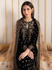 Dilnawaz Velvet 3 Piece D-2004