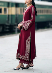 Dhanak Embroidered 3-Piece 2078