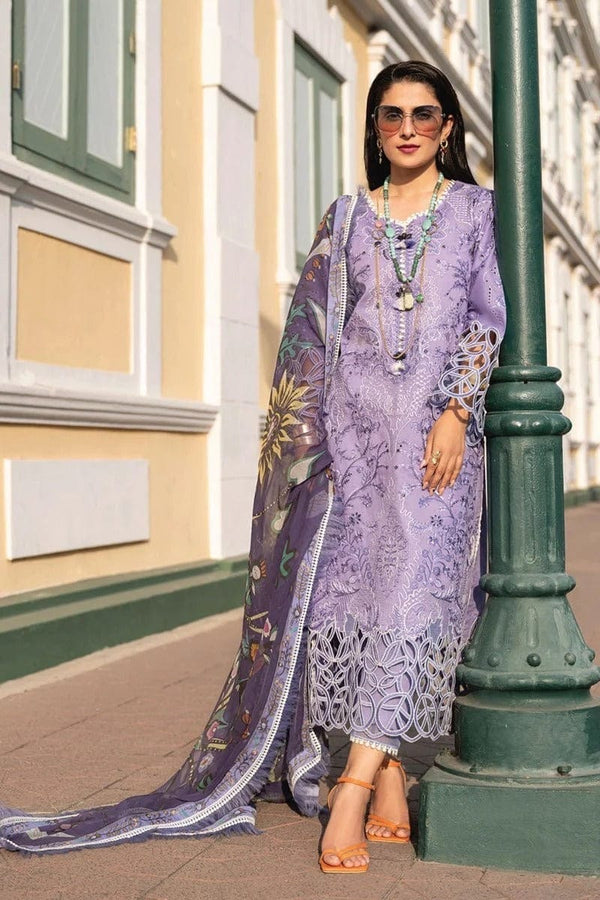 Mushq Chicken kari Embroidered Lawn 3pc - D586