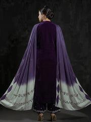 Nazneen Velvet 3 Piece D-2003