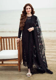Dhanak 3-Piece Embroidered Dress D-N855