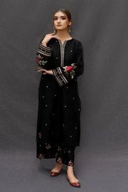 Dhanak 3-Piece Embroidered Dress D-GD T15