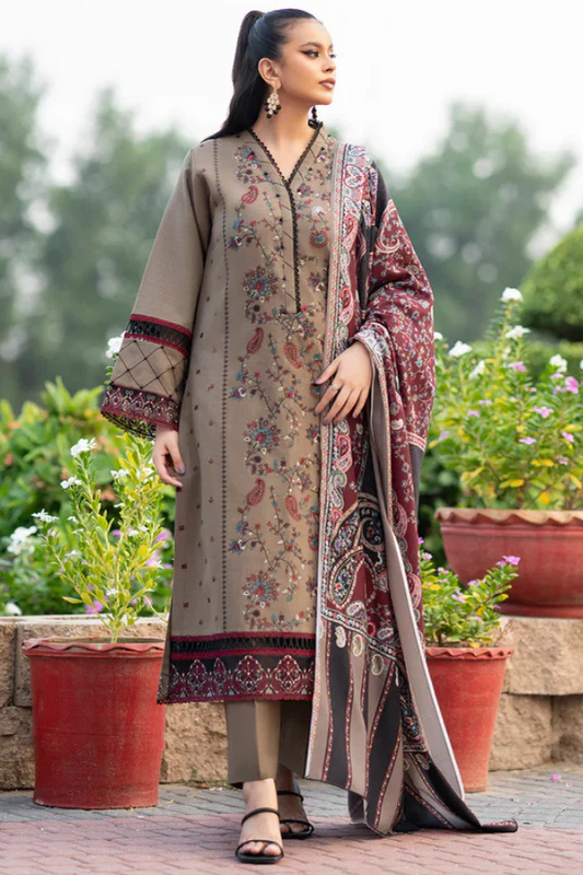 Lawn Dress D- 002