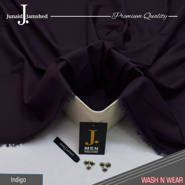 J.J Premium Wash n Wear Men Collection - Indigo