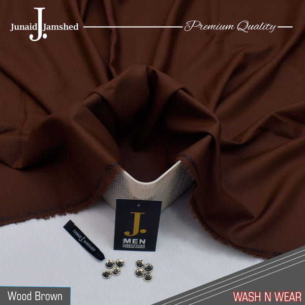 J.J Premium Wash n Wear Men Collection - Wood Brown