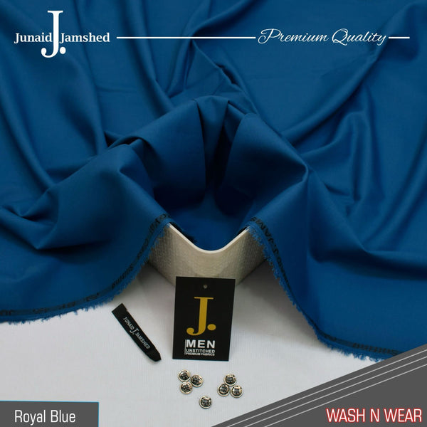 J.J Premium Wash n Wear Men Collection - Royal Blue
