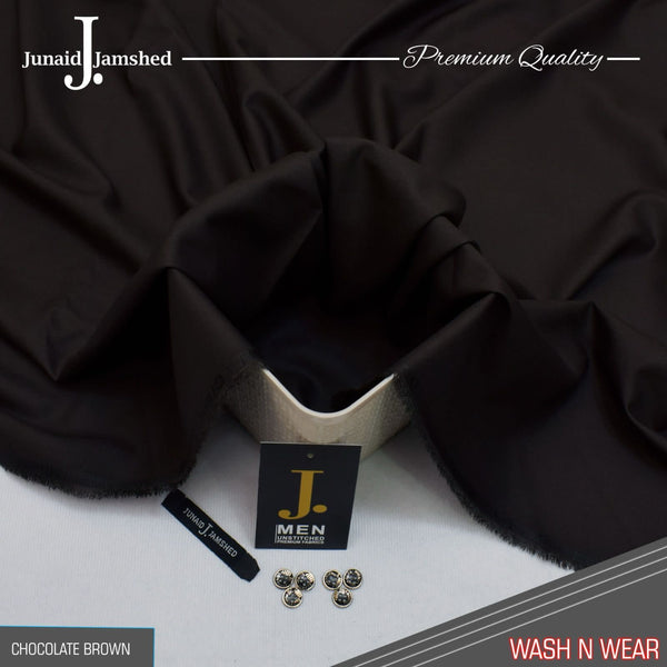 J.J Premium Wash n Wear Men Collection - Chocolate Brown