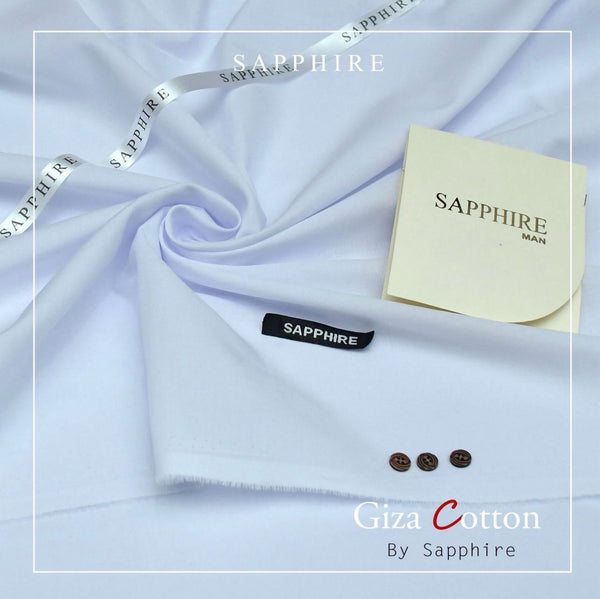 Sapphire Giza Cotton Men Collection - White