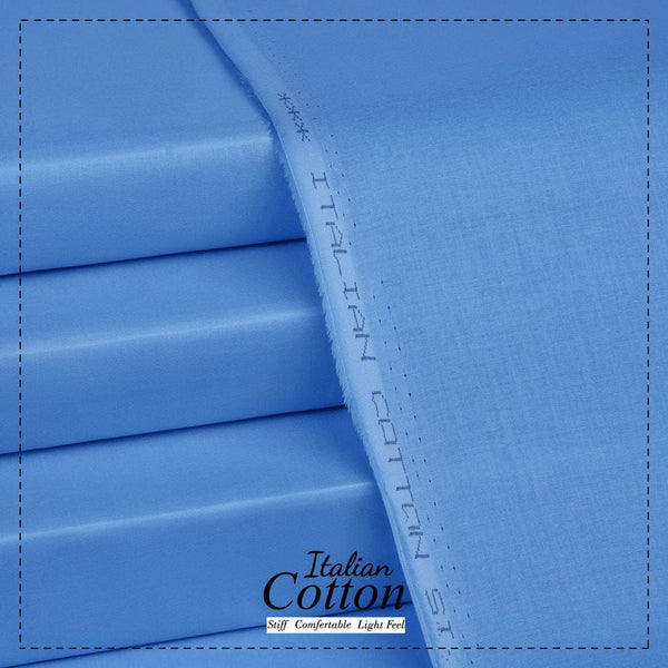 Italian Pure Cotton Men Wear - Blue